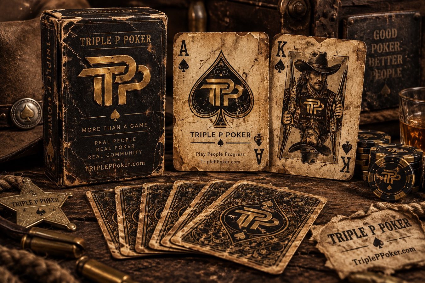 Triple P vintage playing cards coming soon